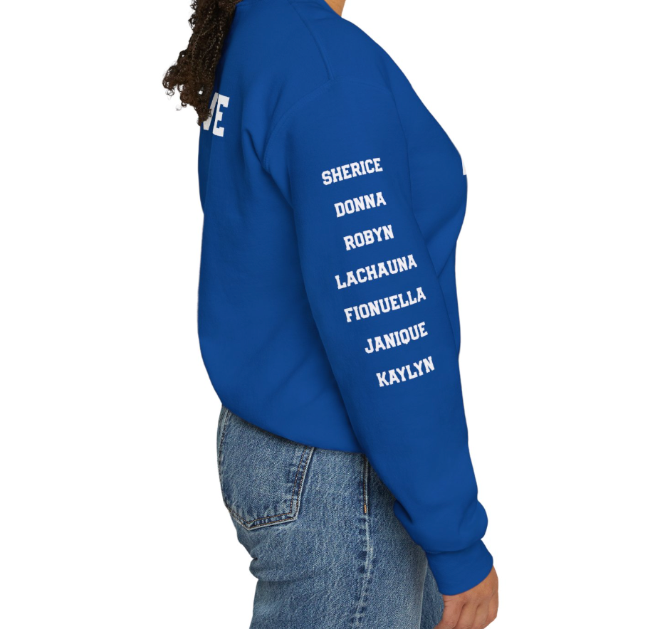 Personalized Line Sister Crew | Zeta
