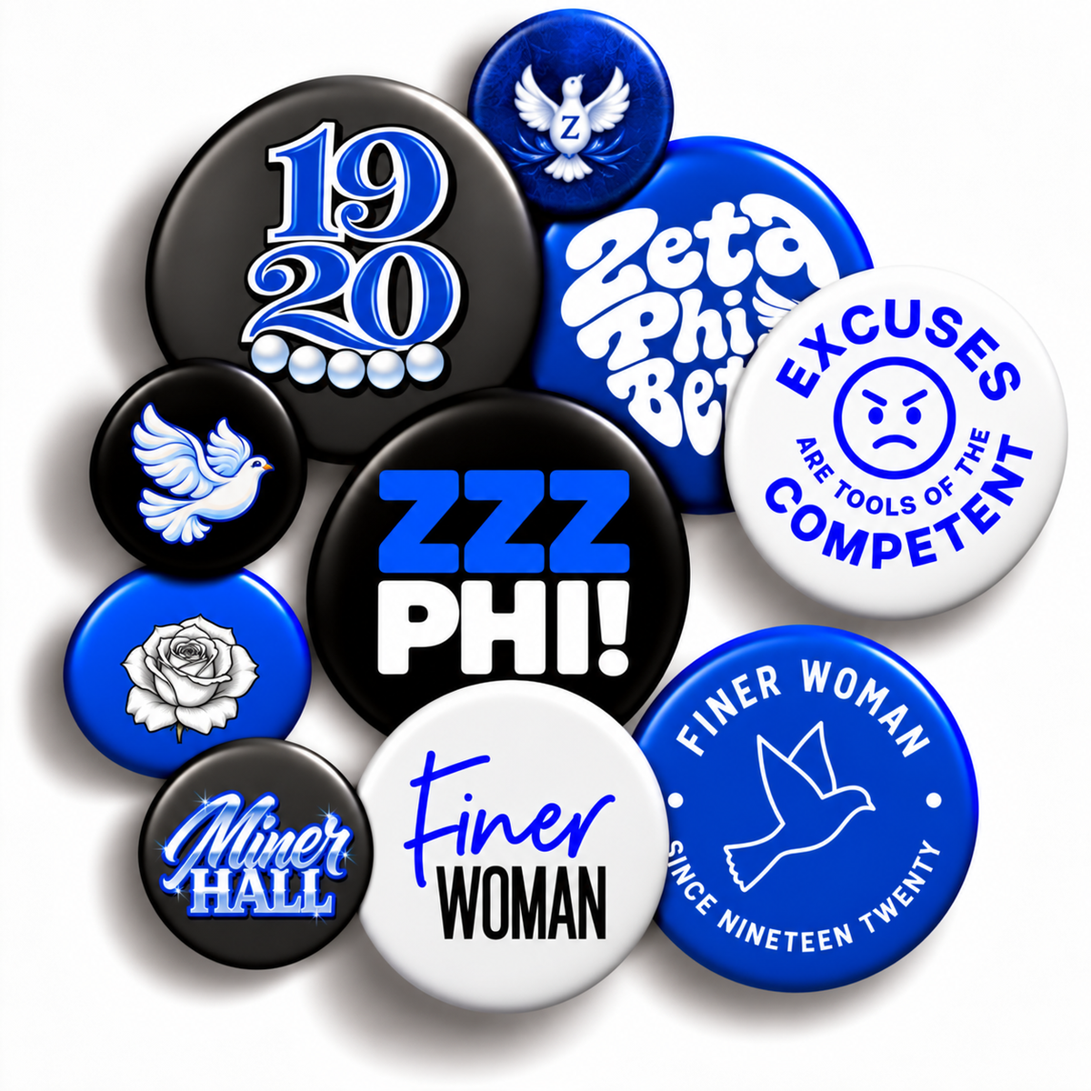 Zeta Button Pack