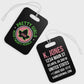 Personalized Pretty Girls Bag Tag